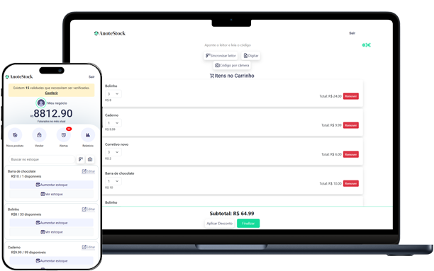 Ilustração de estoque organizado